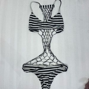 Mikoh two piece striped